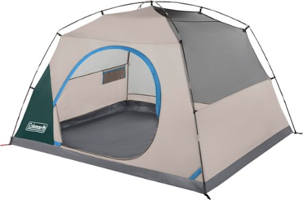 Coleman Skydome 4-Person Camp Tent with LED Lighting