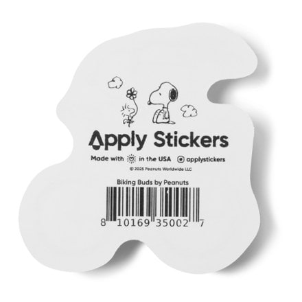 Apply Stickers Biking Buds Snoopy Sticker 2
