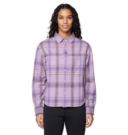 Mountain Hardwear Plusher Relaxed Long-Sleeve Flannel Shirt - Women's 0