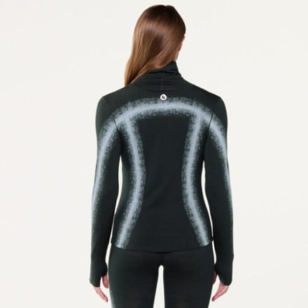 SENIQ Warmup Merino Turtleneck Base Layer Top - Women's 4