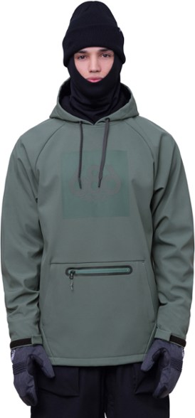 On Body Image of color Cypress Green Colorblock