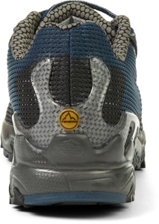 La Sportiva Wildcat Trail-Running Shoes - Men's Back view (Carbon/Opal)