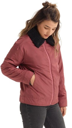 Burton Women's Lynx Full-Zip Reversible Fleece Jacket