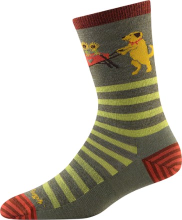 Darn Tough Animal Haus Crew Light Socks - Women's 1