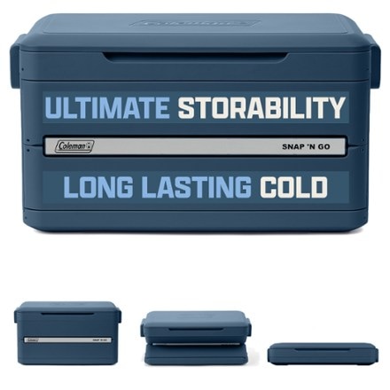Coleman Snap 'N Go 35-Quart Collapsible Hard Cooler 1