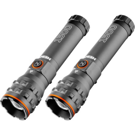1500 Lumen Rechargeable Flashlights - Package of 2