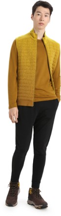 Icebreaker ZoneKnit Insulated Fleece Vest Into the Deep - Men's 3