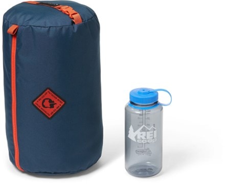 Outdoor Afro + REI Co-op Nature Nap Satin Pillow Water bottle not included.