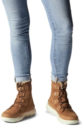 Sorel Explorer II Joan Faux Fur Waterproof Boots - Women's 6