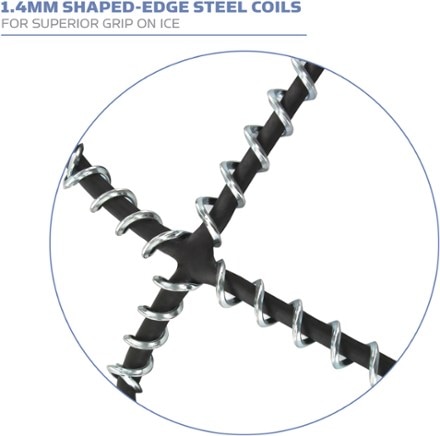 Yaktrax Pro Traction System Detail view (Black)