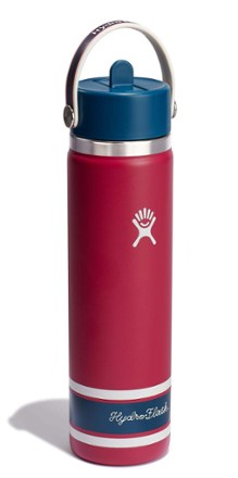 Hydro Flask Wide-Mouth Vacuum Water Bottle with Flex Straw Cap - 24 fl. oz. - Limited Edition 0