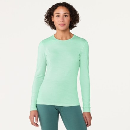 Icebreaker Merino 200 Oasis Long-Sleeve Crewe Thermal Top - Women's 1