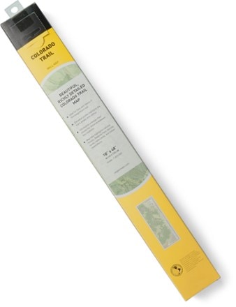 National Geographic Colorado Trail Wall Map 2