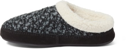 Acorn Jam Mule Slippers - Women's Left view (Boysenberry)