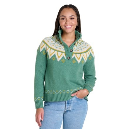 Toad&Co Moss Point Henley Sweater - Women's 0