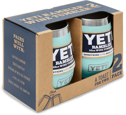 YETI Rambler 10oz Wine Tumbler ホワイト2個セット Yeti Rambler 10 Oz Wine Tumbler 2 Pack - White | elliottsboots