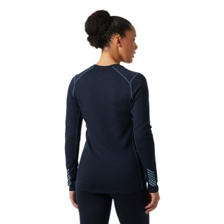 Helly Hansen LIFA Merino Midweight Graphic Base Layer Crew Top - Women's 2