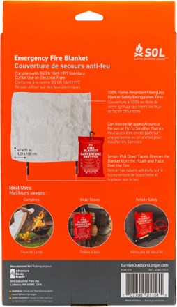 SOL Emergency Fire Blanket 1
