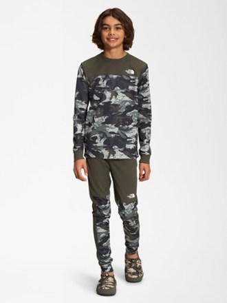 The North Face Teen Printed Waffle Base Layer Set - Kids' 1
