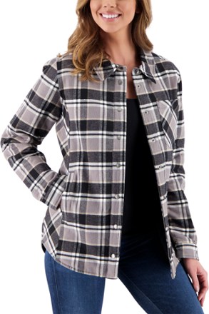 Obermeyer Avery Flannel Insulated Shirt Jacket - Women's 1