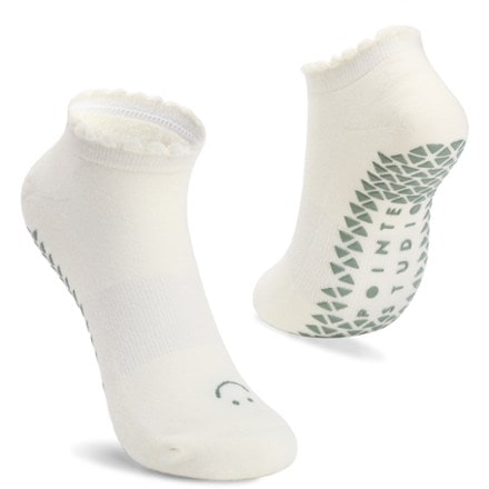 Pointe Studio Happy Full Foot Grip Socks - Women's 0