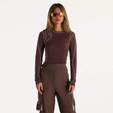 SENIQ Everform Merino Wool All-Season Long-Sleeve Base Layer Shirt - Women's 6