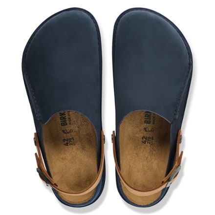 Birkenstock Lutry Suede/Oiled Leather Clogs - Men's 1