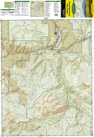National Geographic Kebler Pass / Paonia Reservoir Topographic Map 2