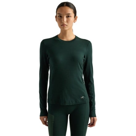 Arc'teryx Satoro Merino Wool Crew Neck Long-Sleeve Base Layer Top - Women's 1