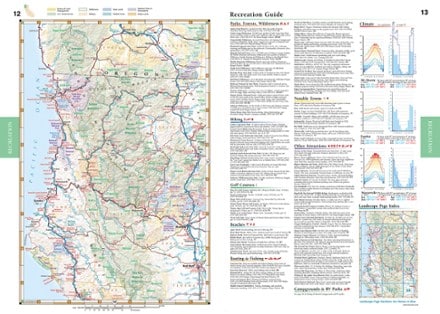 Benchmark Maps California Road & Recreation Atlas - 13th Edition 1