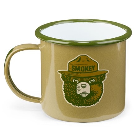 The Landmark Project Smokey Bear Enamelware Mug 0