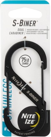 Nite Ize S-Biner #4 Stainless-Steel Dual Carabiner 0