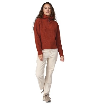 Patagonia Recycled Wool-Blend Quarter-Zip Pullover - Women's 3