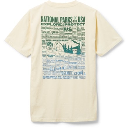 Parks Project National Park Checklist T-Shirt 4