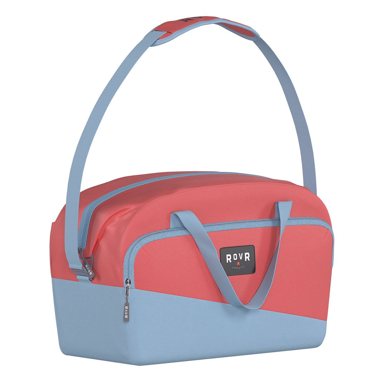 RovR Products TravelR 36 Can Soft Cooler Duffel with Shoulder Strap Red