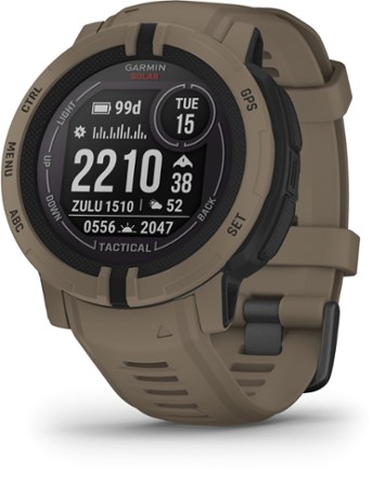 Gå rundt Lover opladning Garmin Instinct 2 Solar GPS Watch - Tactical Edition | REI Co-op