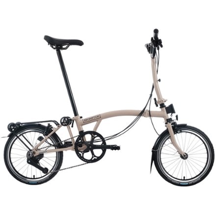 Brompton C Line 4-Speed Mid Handlebar Bike with Rack 0