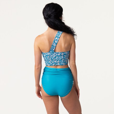 Nani Swimwear Ruched High Rise Swimsuit Bottoms - Women's 2