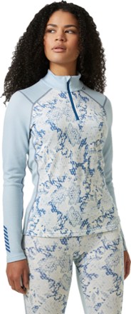 Helly Hansen LIFA Merino Midweight 2-In-1 Graphic Half-Zip Base Layer Top - Women's 1