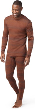 Smartwool Classic Thermal Merino Pattern Crew Base Layer Top - Men's 3