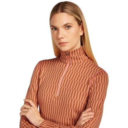 Icebreaker 260 Tech Vertex Long-Sleeve Half-Zip Thermal Base Layer Top - Women's 4
