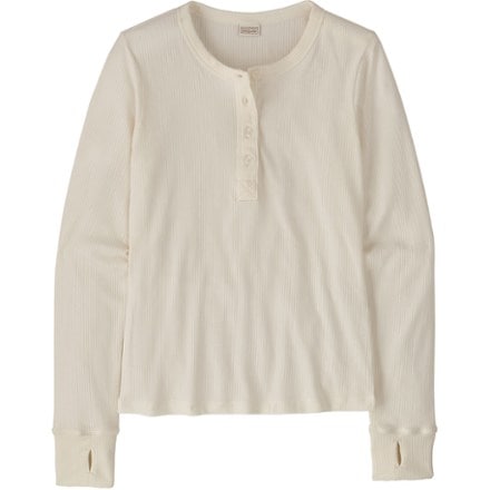 Patagonia Long-Sleeve Rib Knit Henley Shirt - Women's 0