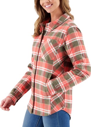 Obermeyer Avery Flannel Insulated Shirt Jacket - Women's 5