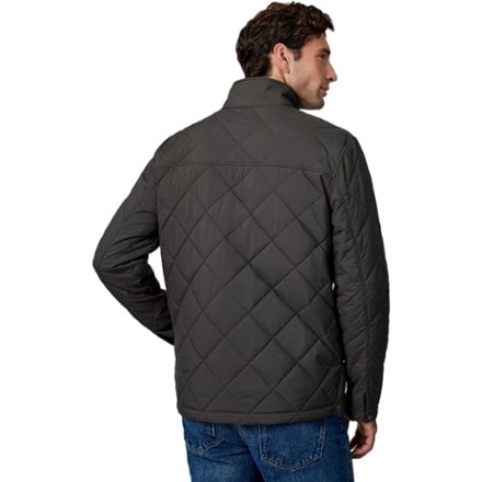 Free Country Recycled High Stretch Snap Front Puffer Insulated Jacket - Men's 1