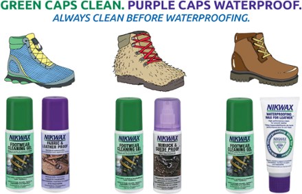 Nikwax Nubuck and Suede Waterproofing for Footwear Back view (None)