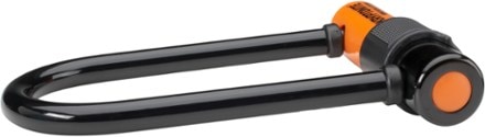 Kryptonite New-U Evolution Lite Mini-6 U-Lock Side view (Black/Orange)