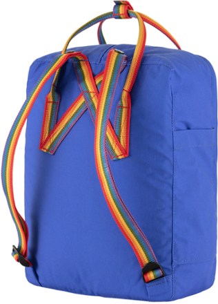 Fjallraven Kanken Rainbow Mini - Ox Red-Rainbow Pattern - One Size