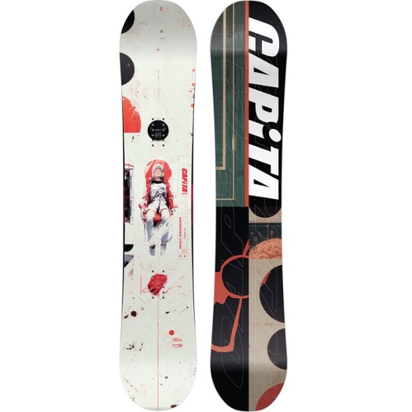 about capita snowboards D.O.A. Snowboard 2026 Charge hard and dont look back with The Equalizer by CAPiTA and Jess Kimura. CAPiTA Indoor Survival Snowboard 2026