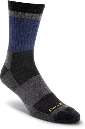 Darn Tough Heady Stripe Micro Crew Hiking Socks - Men's 0