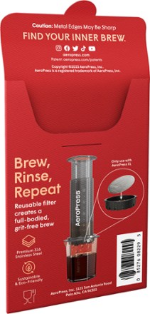 AeroPress Reusable Stainless Steel Filter - XL 3
